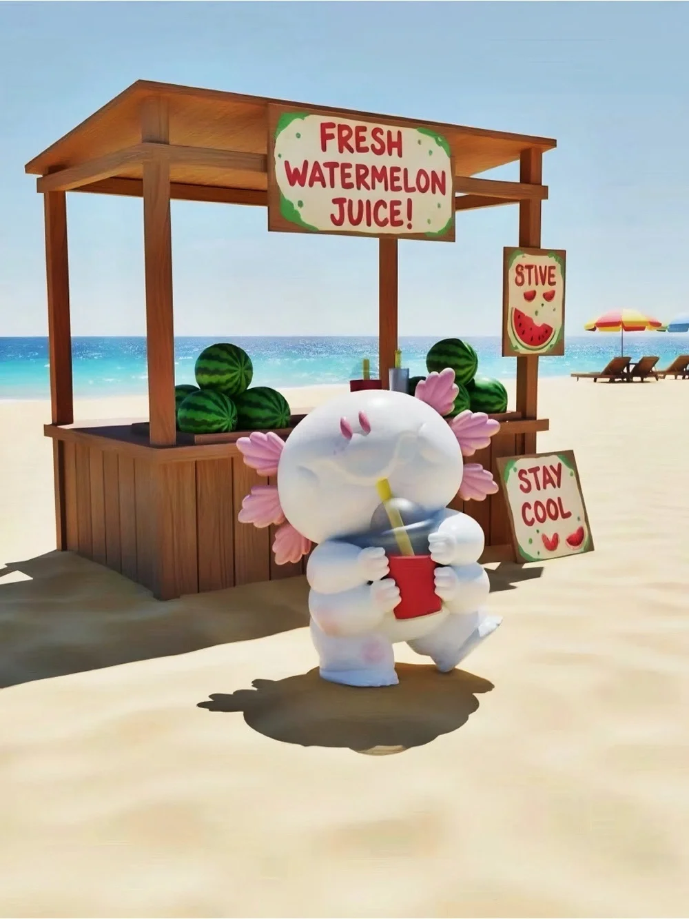 Macaroni’s Mysterious Life Series Figurine Drink